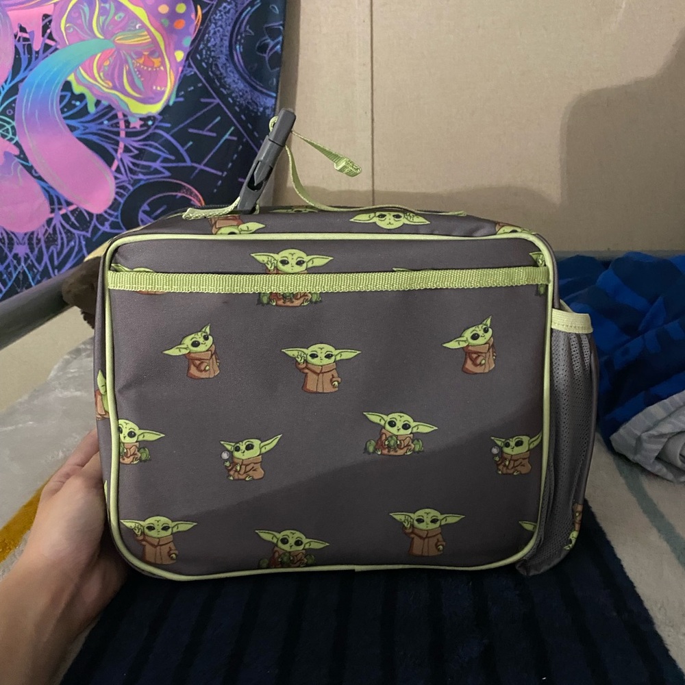 Star Wars Gray and Yellow lunchbox